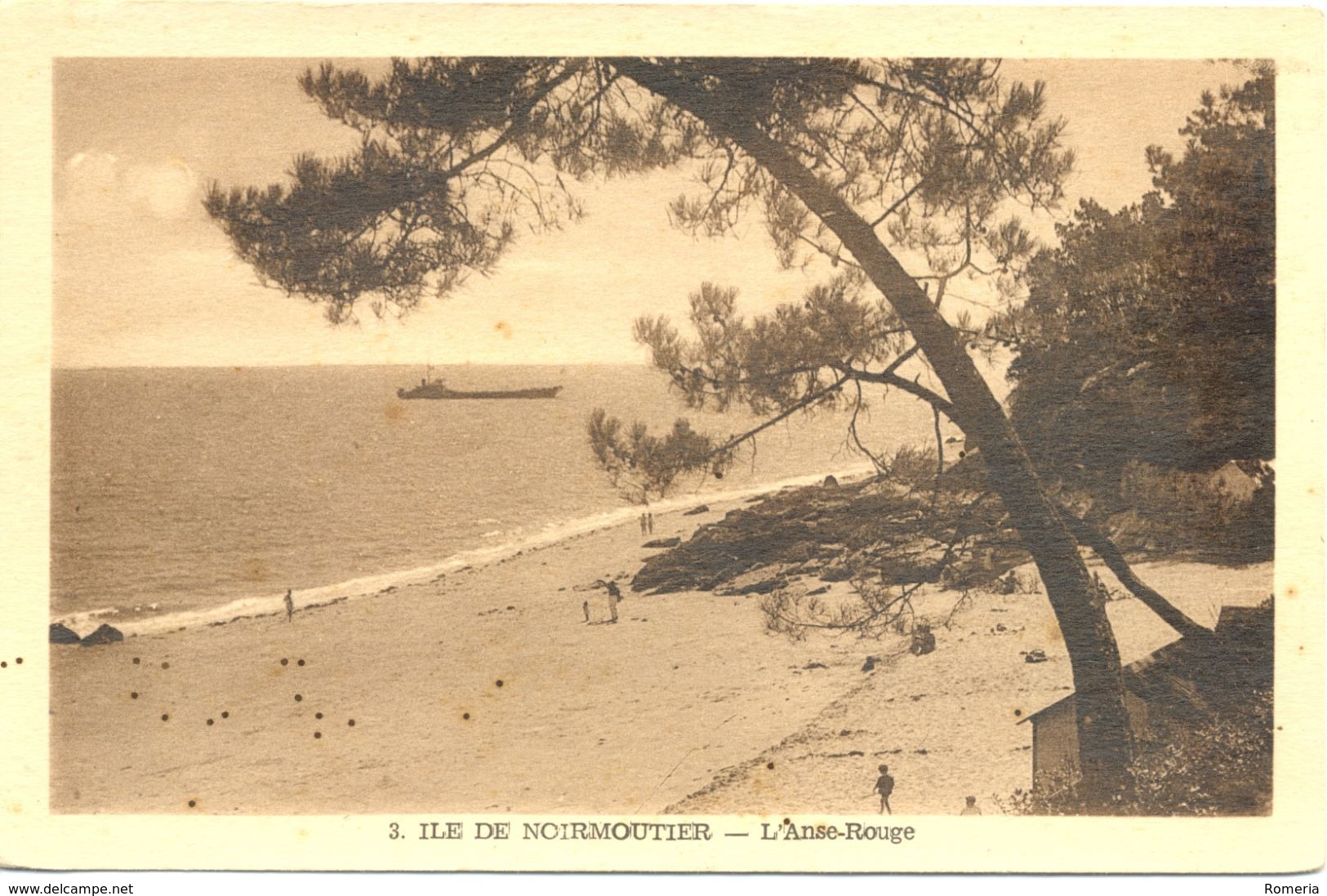 France - Vendée - Ile De Noirmoutier - L'Anse Rouge - Nozais - Dupont Delhommeau Nº 3 - Ecrite - 4876 - Noirmoutier