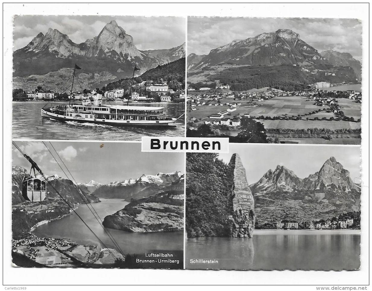 BRUNNEN - VEDUTE  VIAGGIATA FG - Andere & Zonder Classificatie