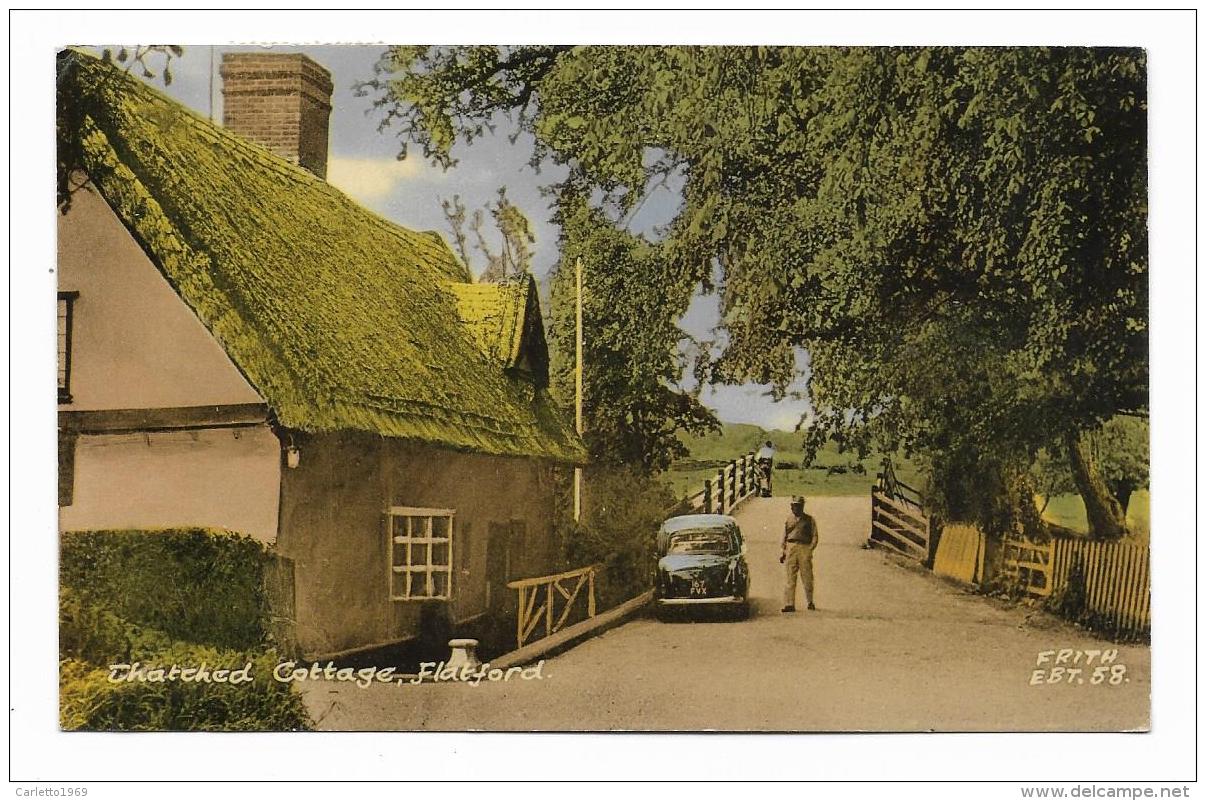 THATCHED COTTAGE, FLATFORD - VIAGGIATA  FP - Ipswich