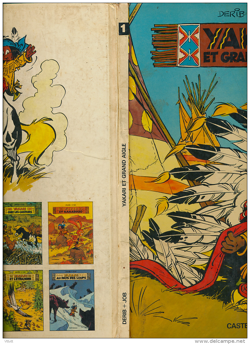 YAKARI :  " YAKARI ET GRAND AIGLE ", DERIB + JOB, Editions  CASTERMAN (1983)