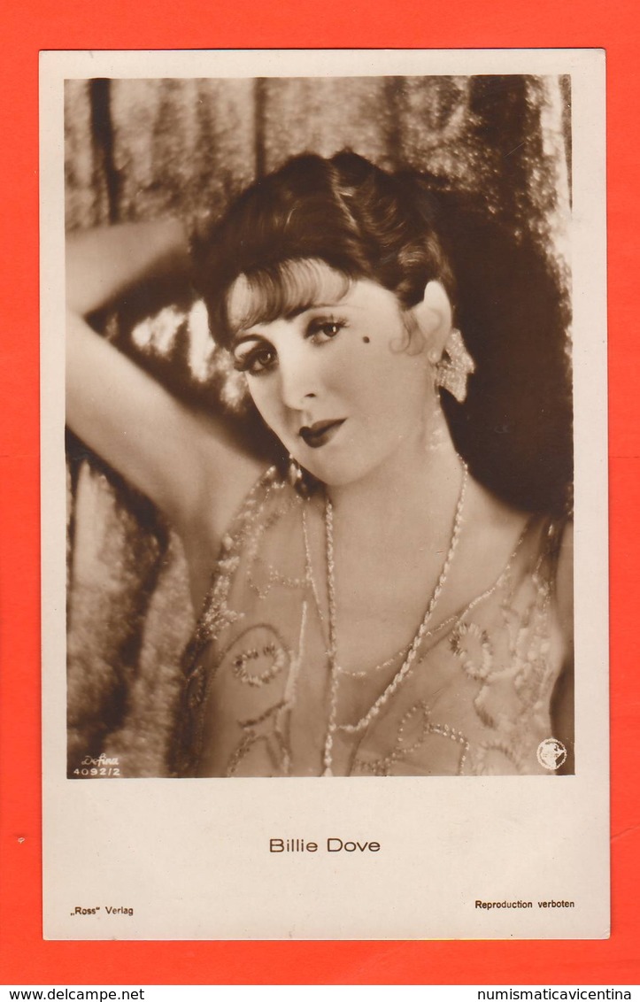 Billie Dove Women Femme Attrici Actressess Old Cpa Cinema - Entertainers