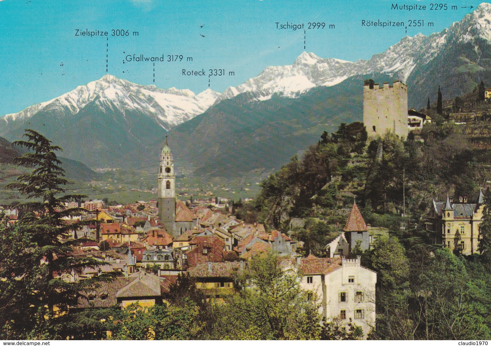 CARTOLINA - POSTCARD - MERANO - PANORAMA - Merano