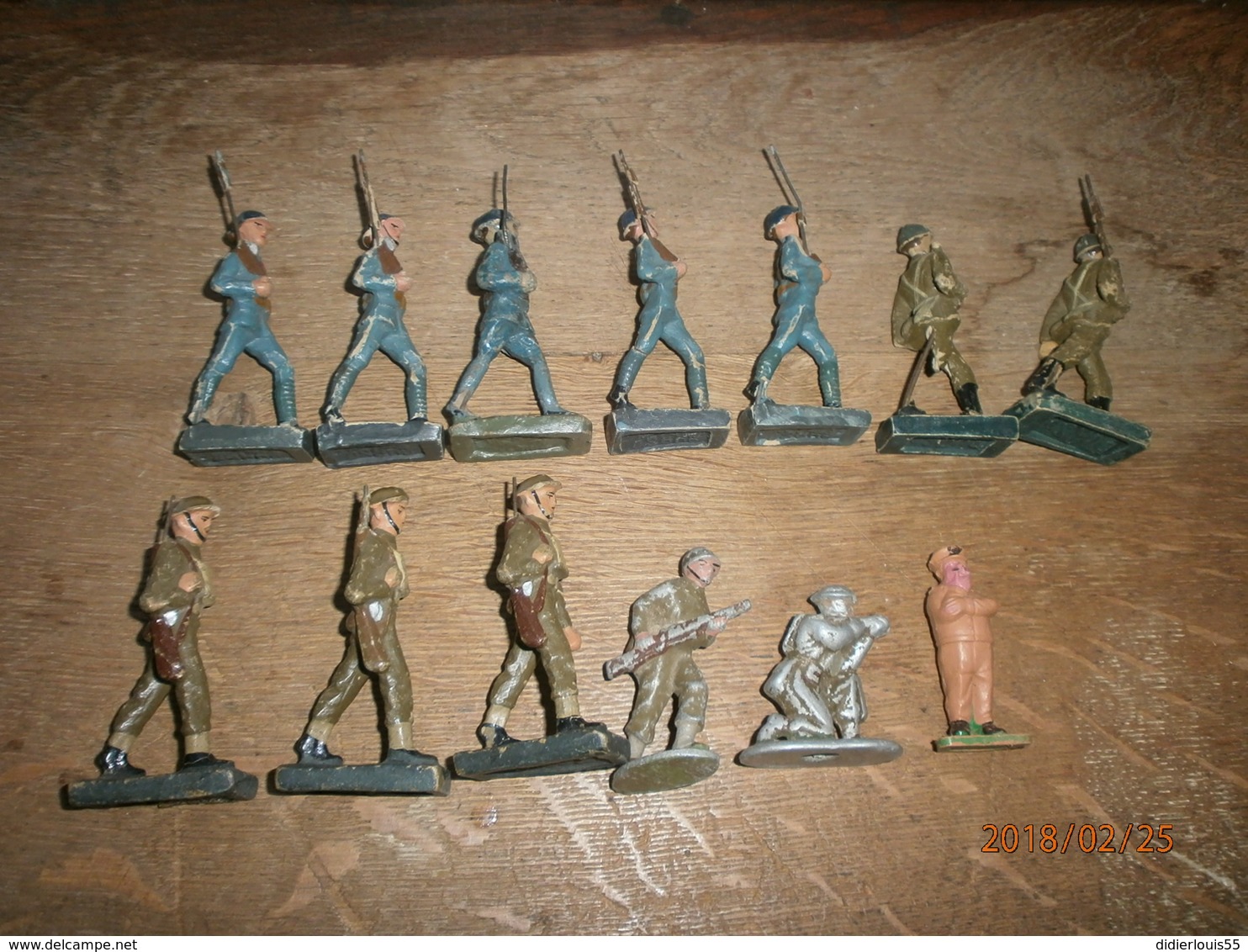 Lots De 13 Soldats à Restaurer Ww1 - Toy Memorabilia