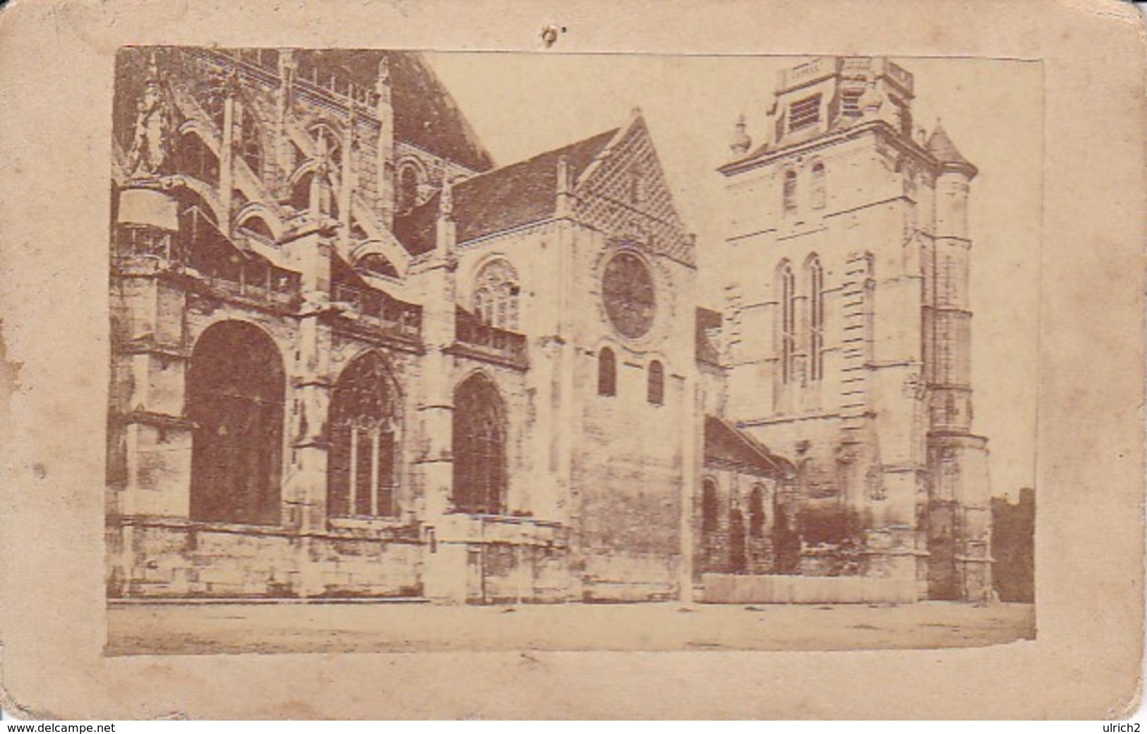 Foto Kirche - Atelier Gautier, Beauvais - Ca. 1900 - 10*6cm (33362) - Lieux