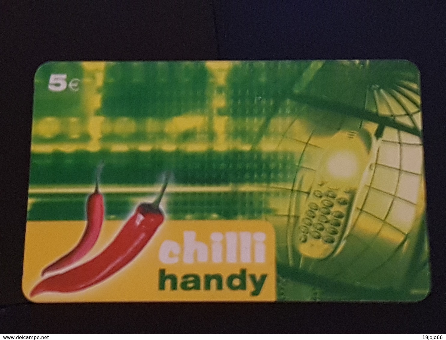 Chilli Handy - 5 Euro - Handy  -   Used Condition - [2] Mobile Phones, Refills And Prepaid Cards