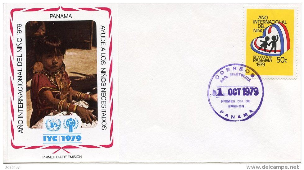 Panama, 1979, International Year Of The Child, IYC, United Nations, FDC, Michel 1326 - Panama