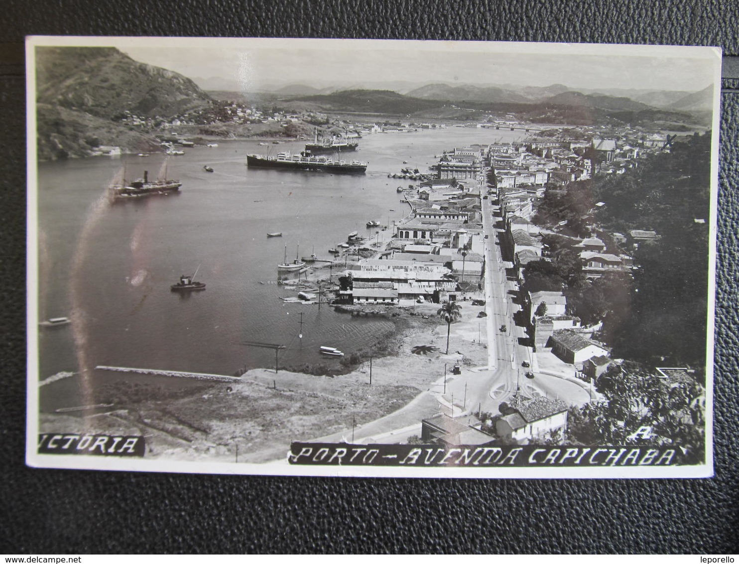 AK VITORIA VICTORIA Porto Avenida Capichaba Ca.1940 //  D*30474 - Vitória