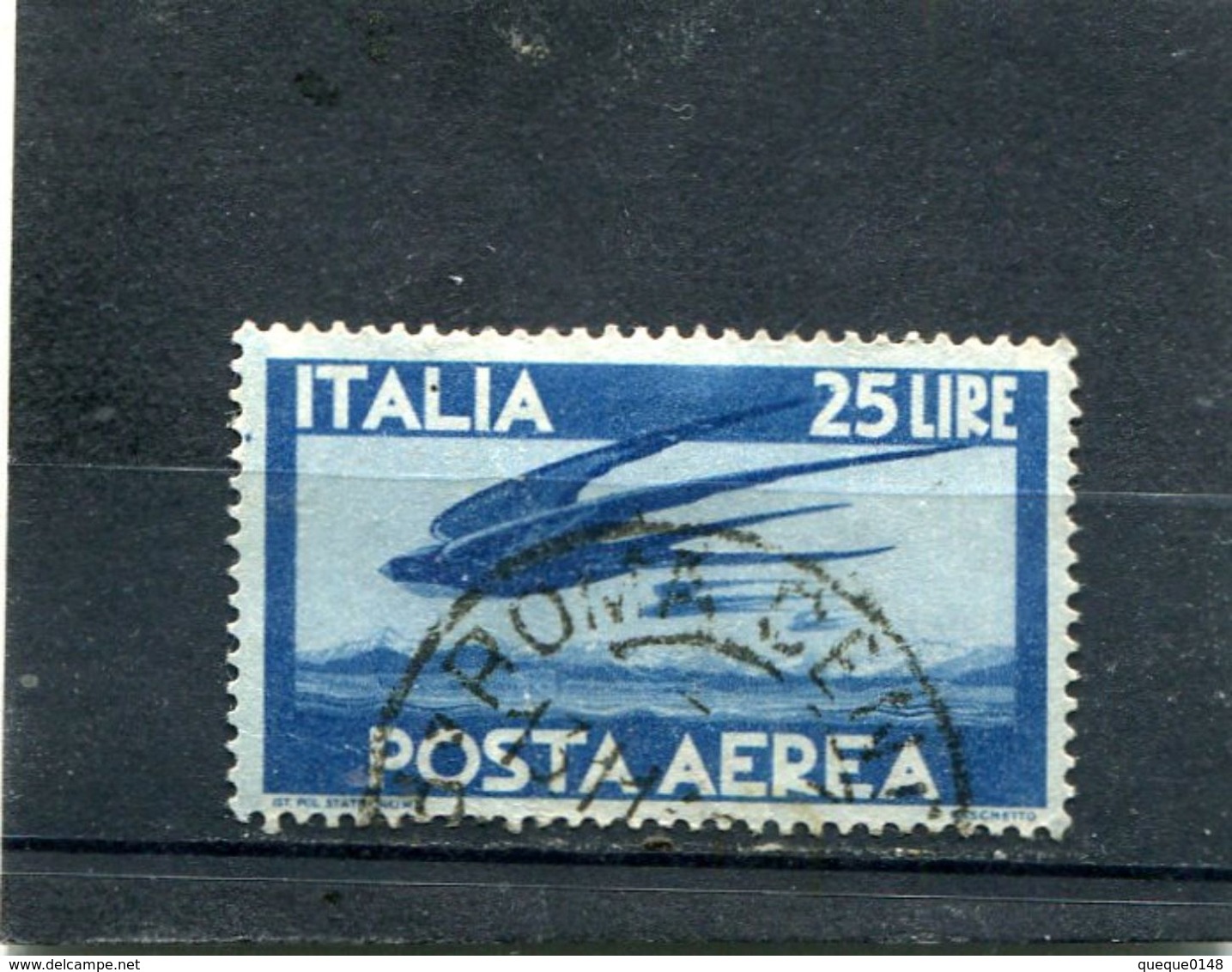 ITALY. 1946. SCOTT C111. SWALLOWS IN FLIGHT - Poste Aérienne