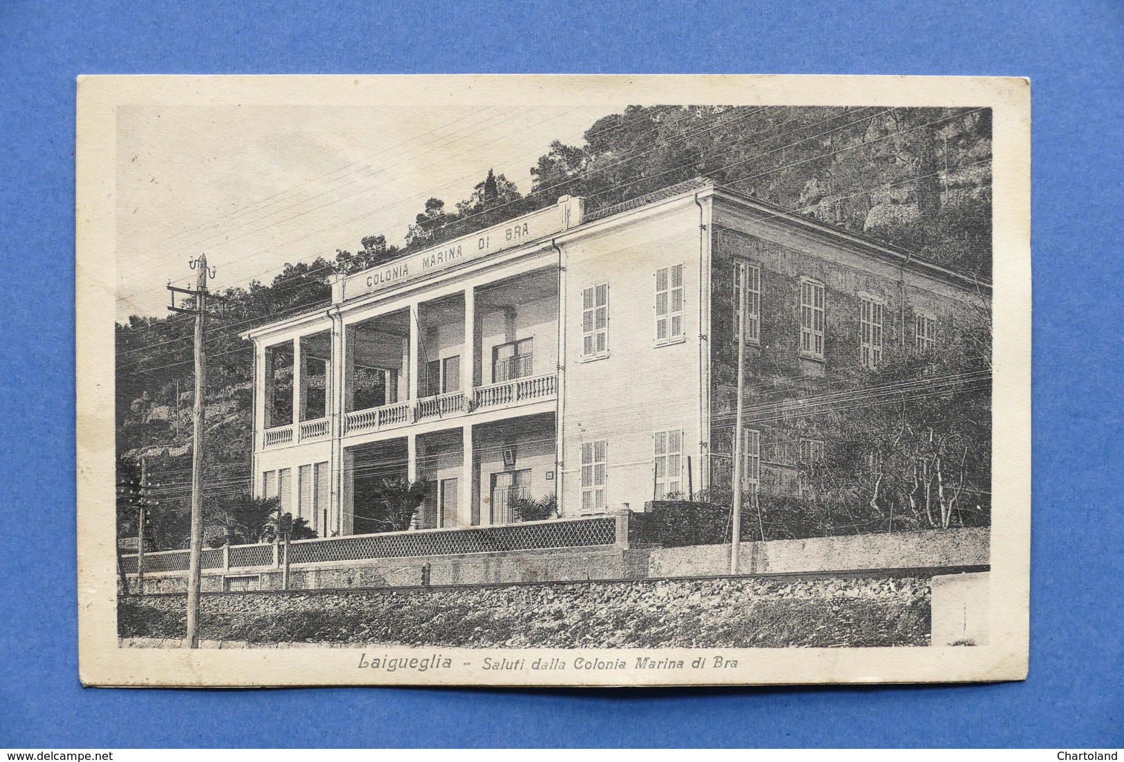 Cartolina Laigueglia - Colonia Marina Di Bra - 1920 Ca. - Savona