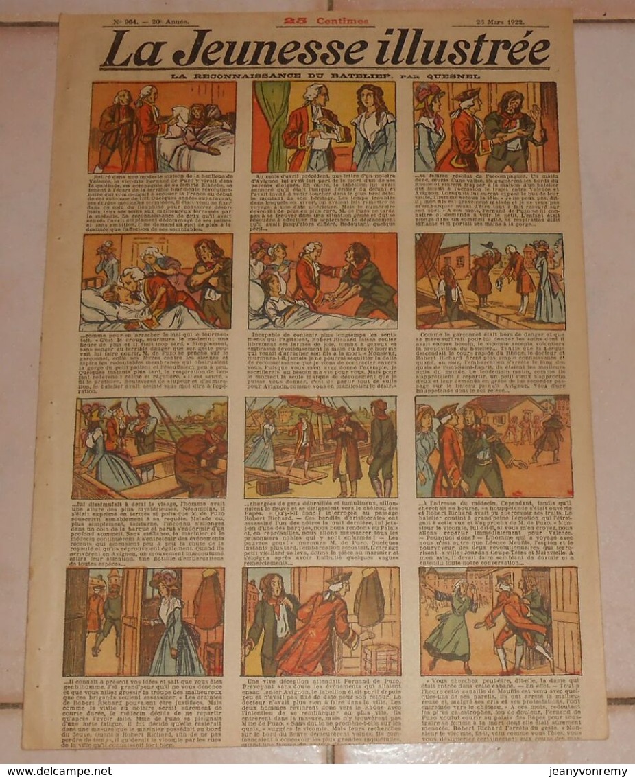 La Jeunesse Illustrée. N° 964. 26 Mars 1922. - Jeunesse Illustrée, La