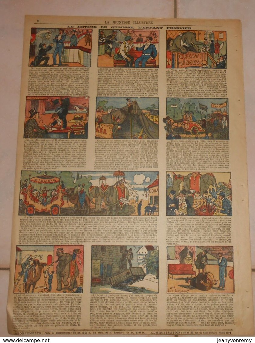 La Jeunesse Illustrée. N° 960. 26 Février 1922. - Jeunesse Illustrée, La