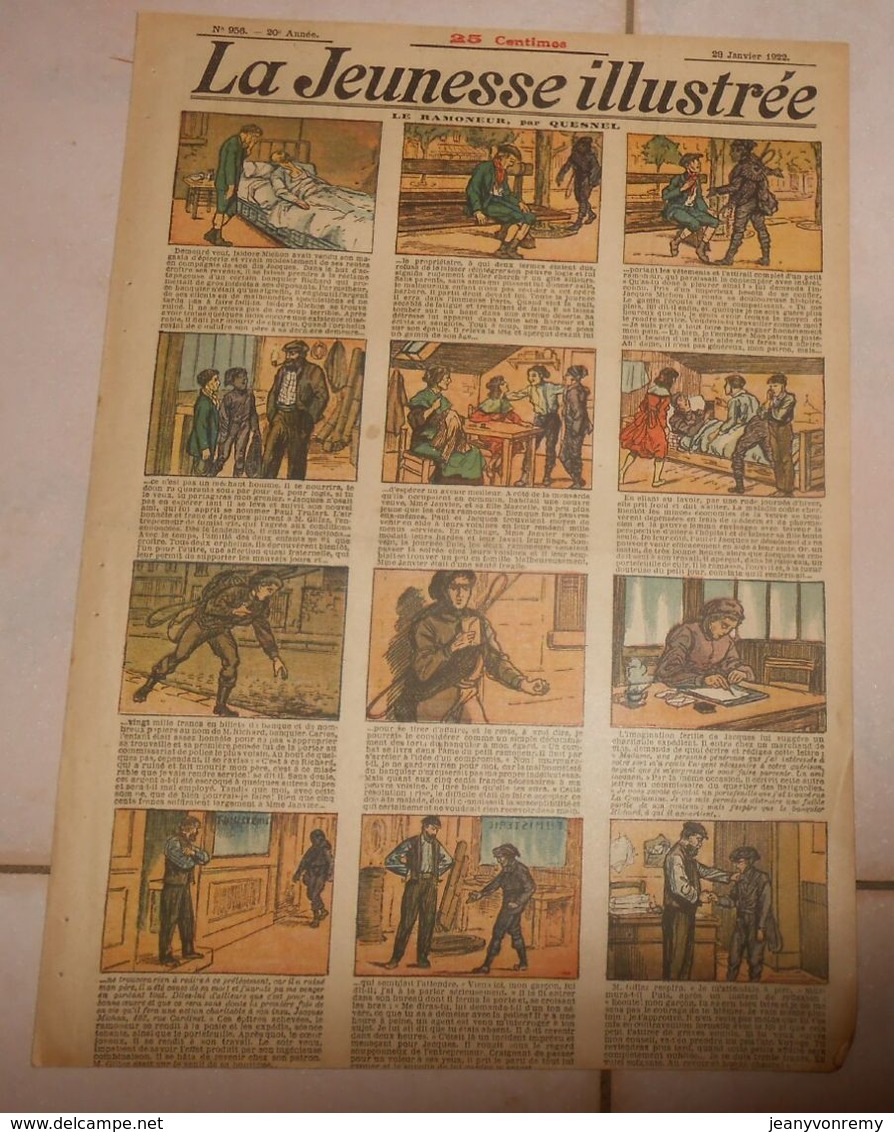 La Jeunesse Illustrée. N° 956. 29 Janvier 1922. - Jeunesse Illustrée, La