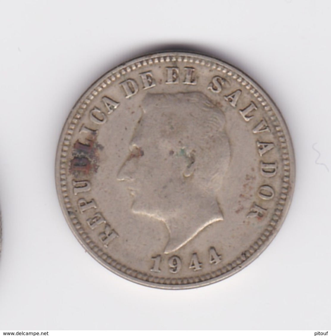 5 Centavos El Salvador 1944 TTB - El Salvador