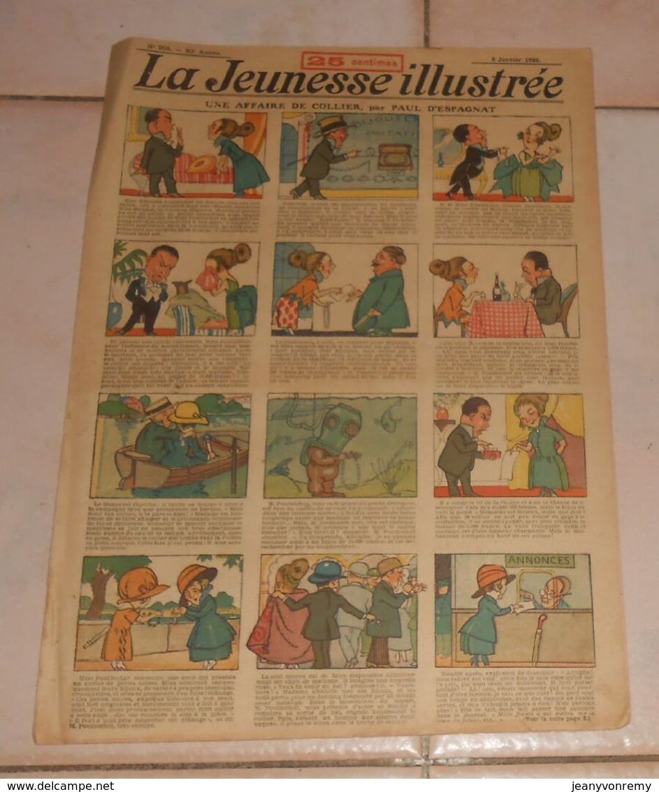 La Jeunesse Illustrée. N° 953. 8 Janvier 1922. - Jeunesse Illustrée, La