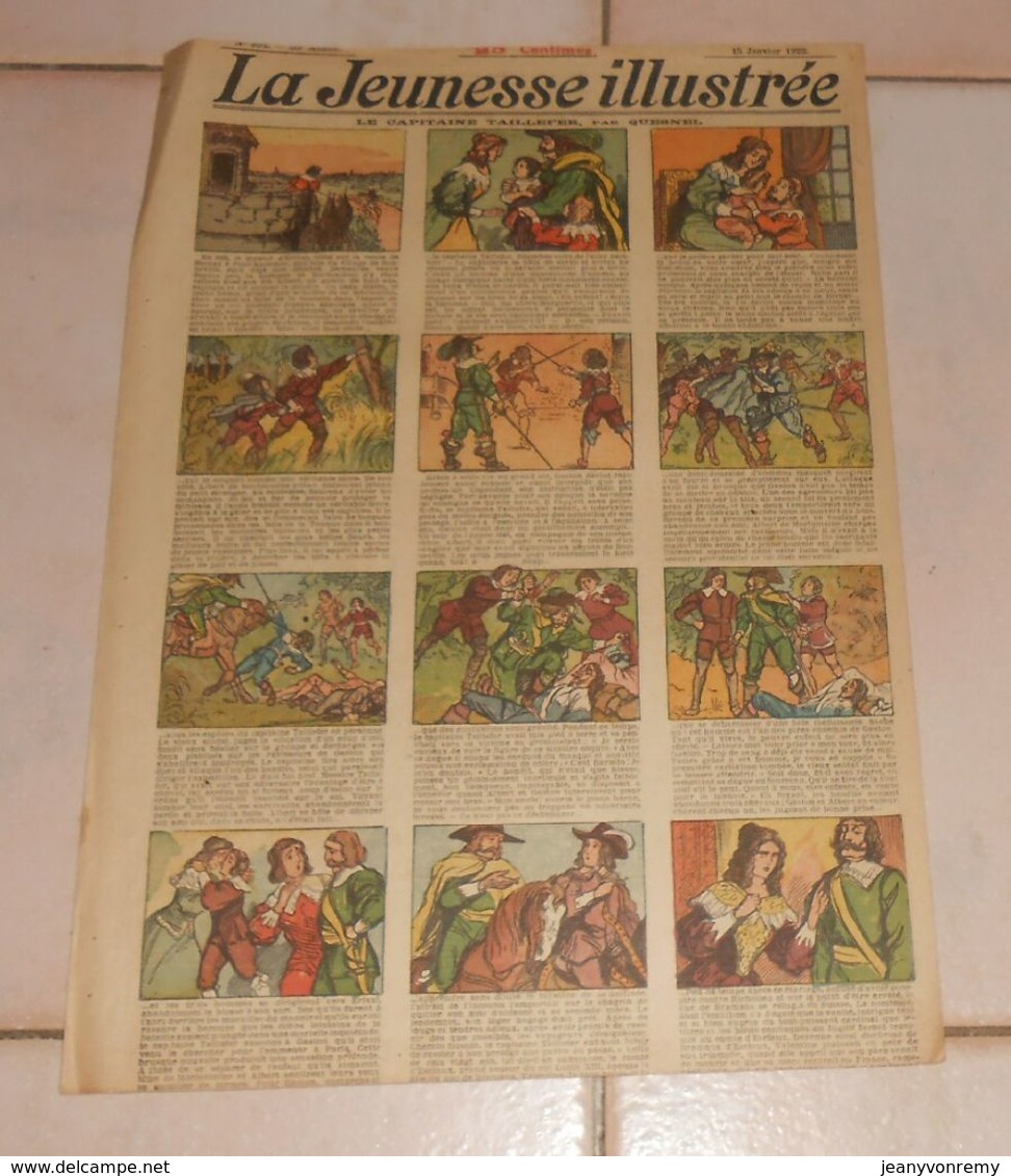 La Jeunesse Illustrée. N° 954. 15 Janvier 1922. - Jeunesse Illustrée, La