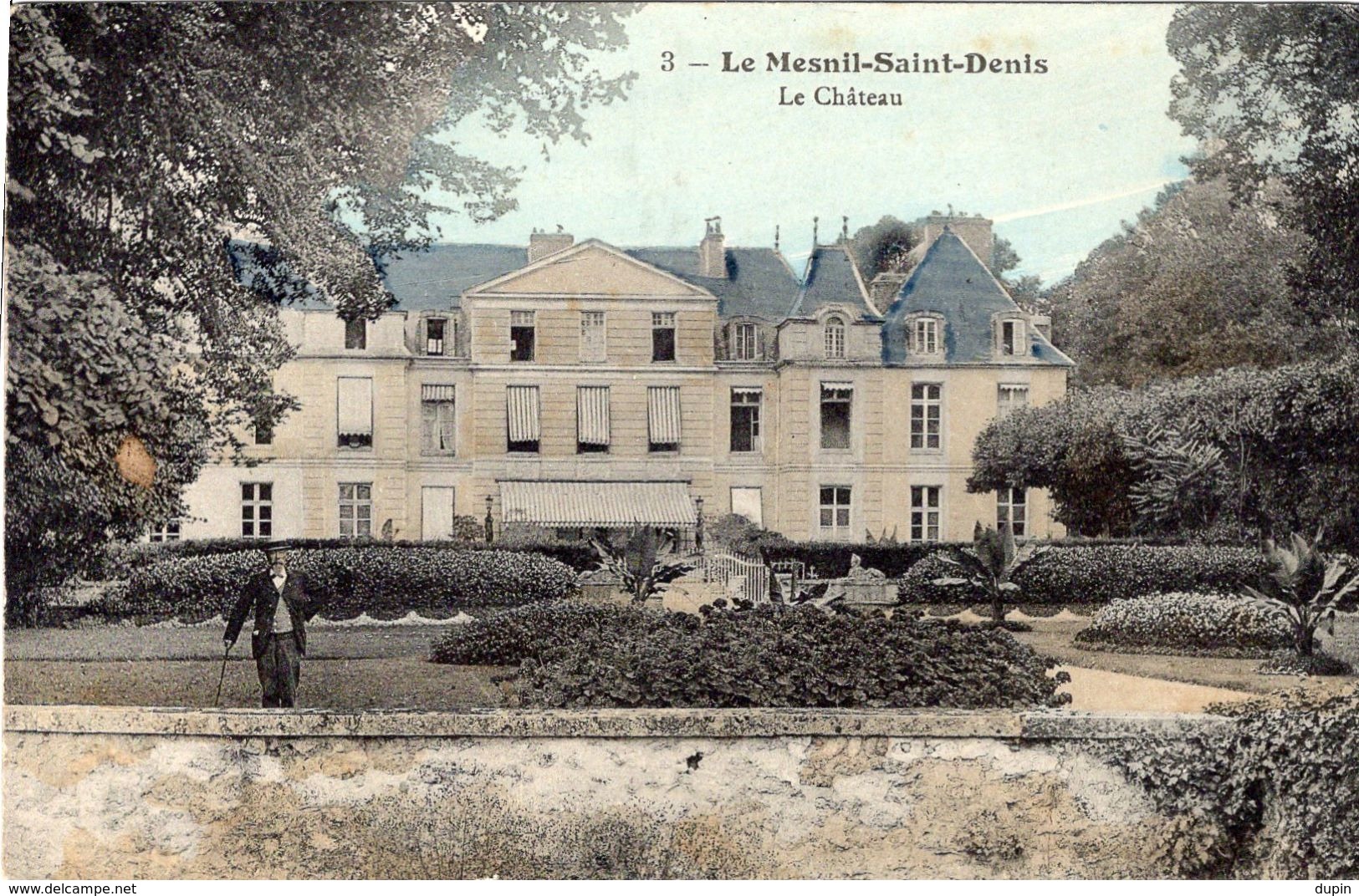 CPA 78 LE MESNIL ST DENIS Le Château - Le Mesnil Saint Denis