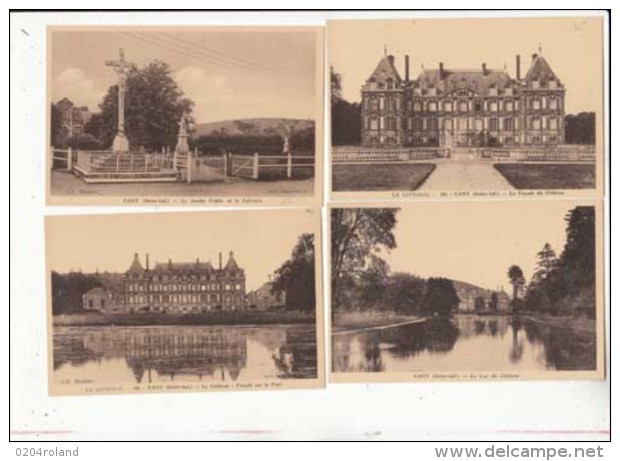 France  76 - Cany  - 8 Cartes     - Achat Immédiat - Cany Barville