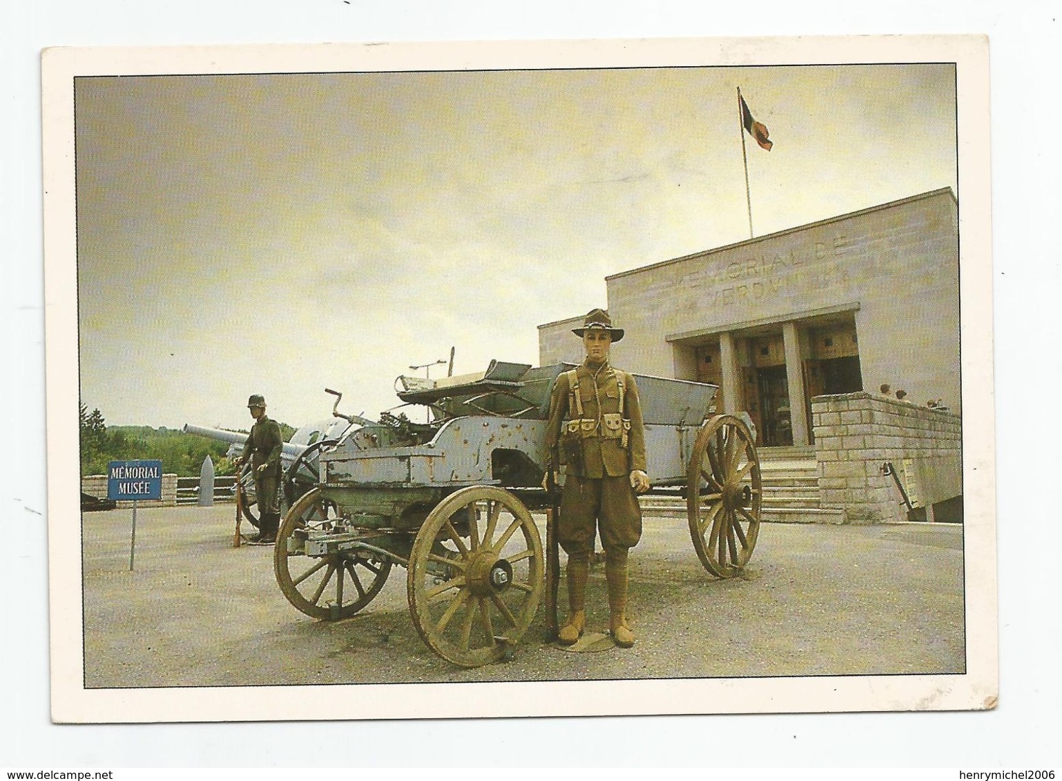 Meuse 55 - Musée Mémorial De Fleury Rive Droite Du Champ De Bataille Soldat Américain - Verdun