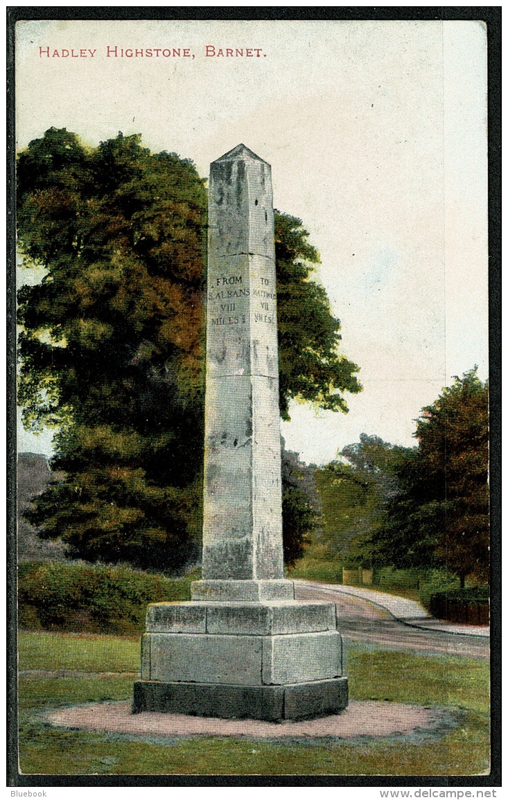 RB 1196 -  Early Postcard - Hadley Highstone Barnet - Hertfordshire - Herefordshire