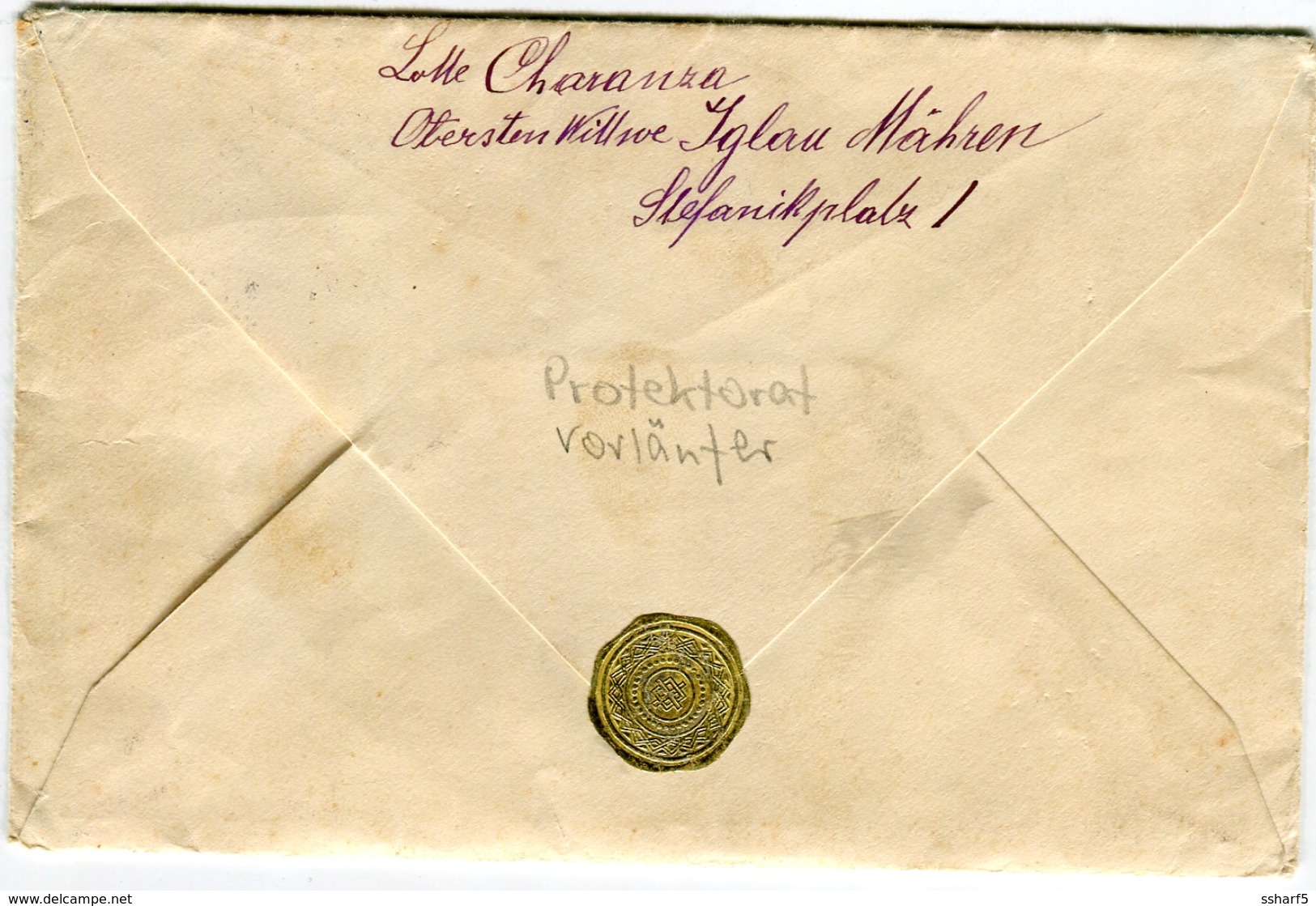 IGLAU IST FREI 15 März 1939 Swastika Czech Stamp 21.III.1939 4 Page Letter W. Historic Content (in German) JIHLAVA - Briefe U. Dokumente