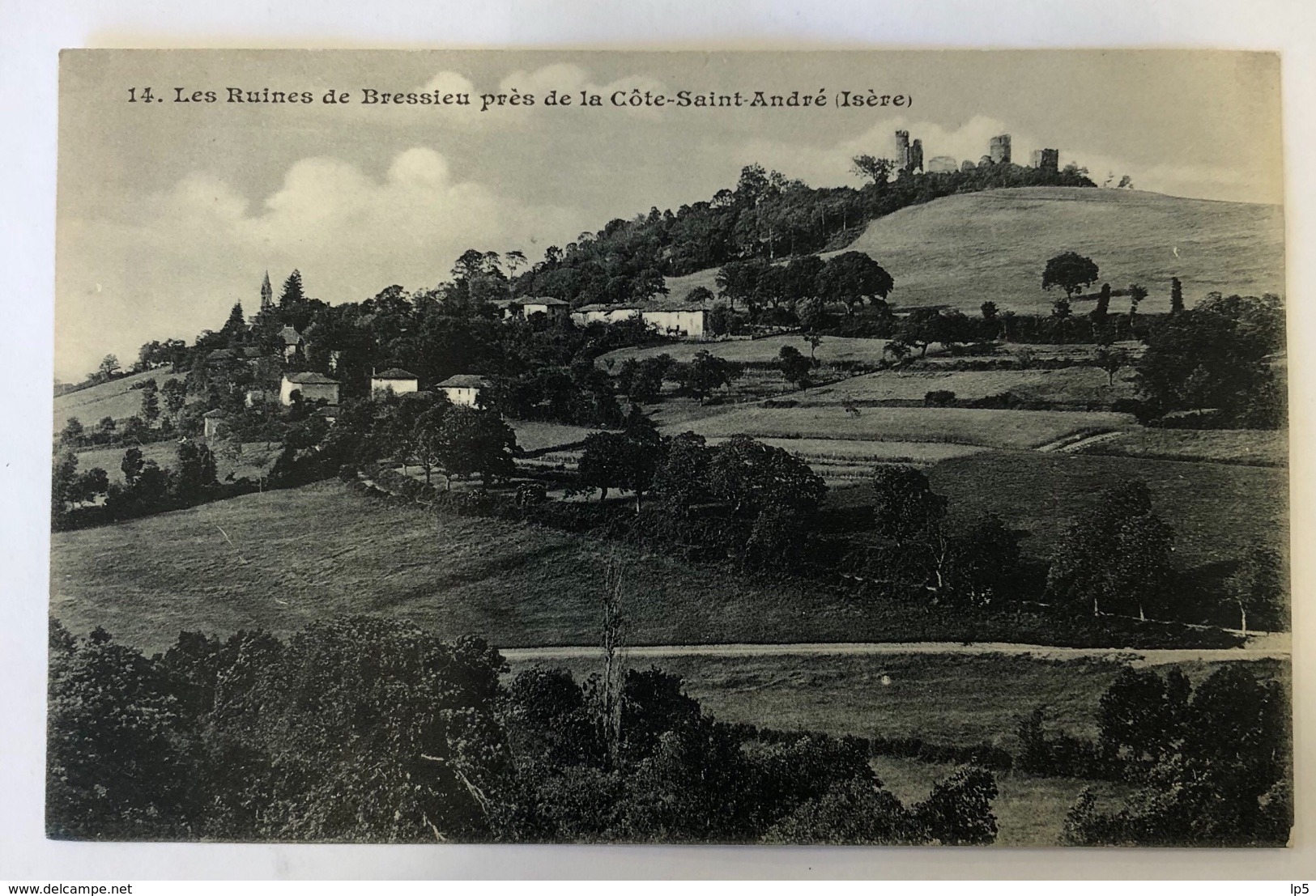 Les Ruines De Bressieu Près De La Côte Saint André - Bressieux