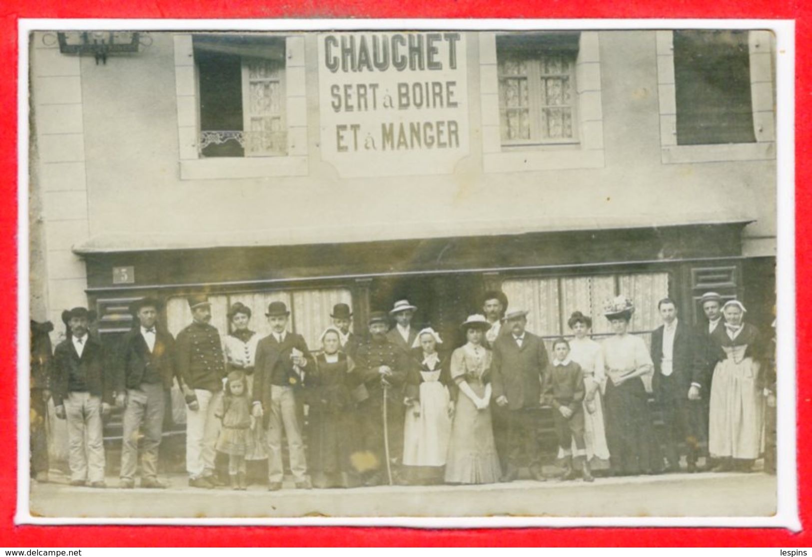 COMMERCE - A Identifier - RESTAURANT - CHAUCHET  Sert à Boire Et à Manger - Restaurants