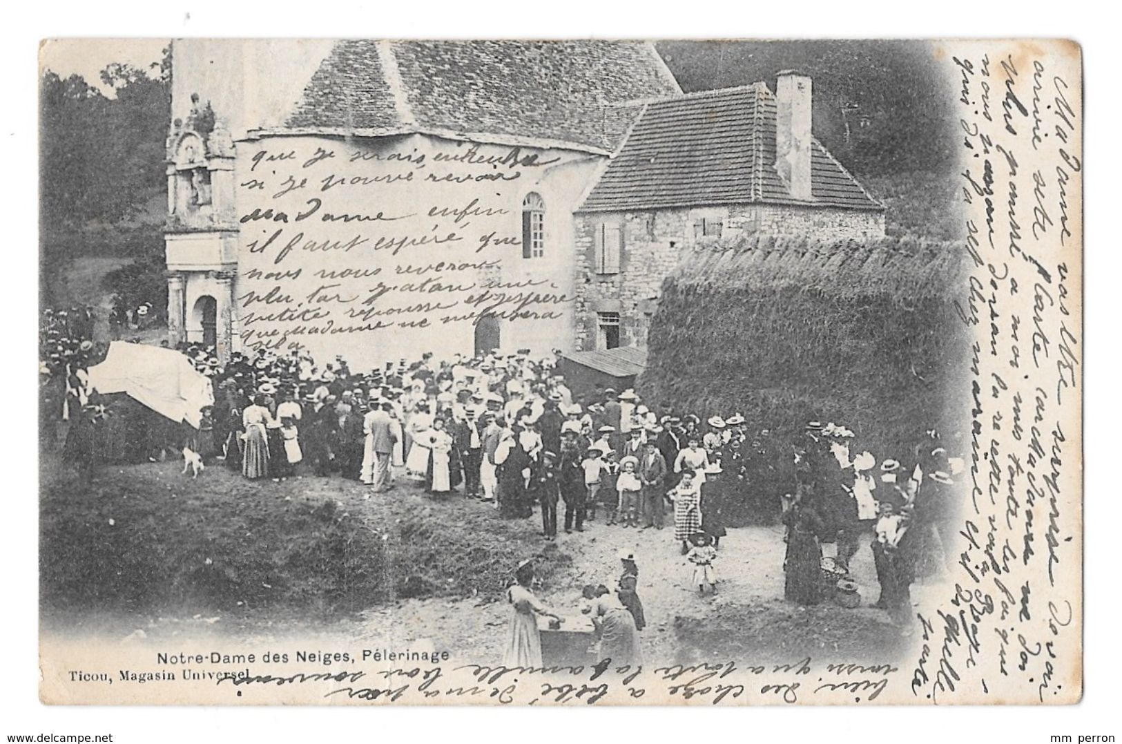 (19078-46) Gourdon - Notre Dame Des Neiges - Pélerinage - Animé - Précurseur - Gourdon