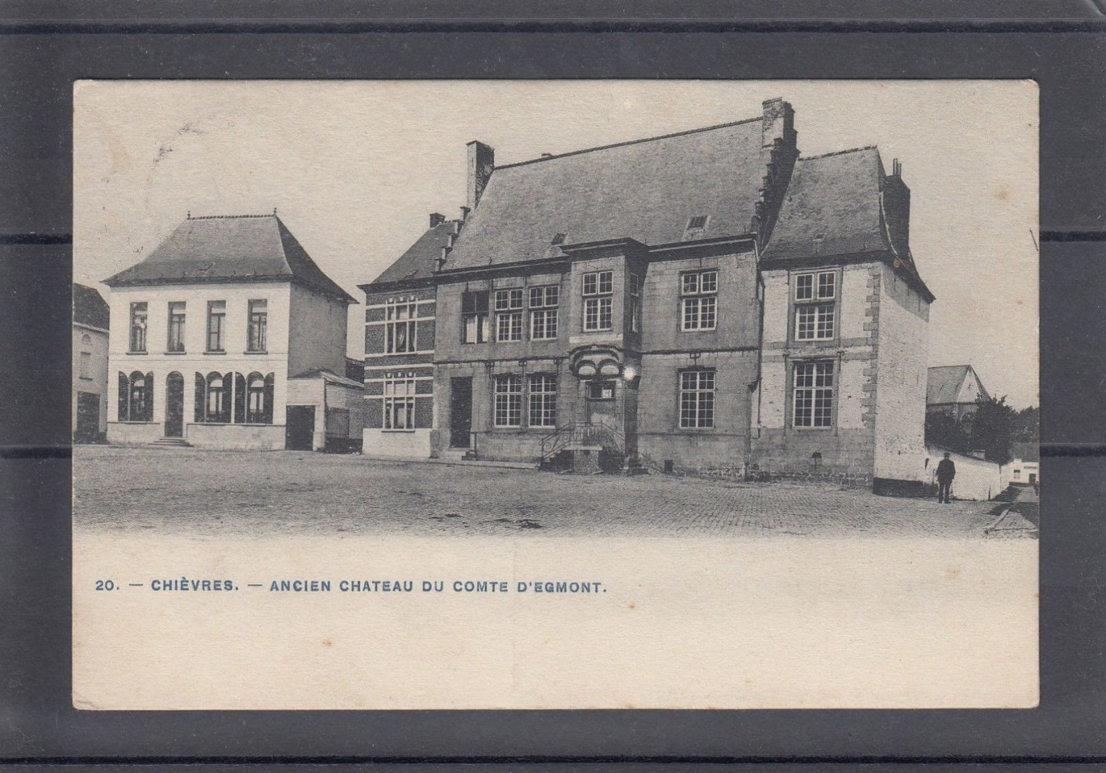 CHIEVRES - ANCIEN CHATEAU DU COMTE D'EGMONT   1912 - Chièvres