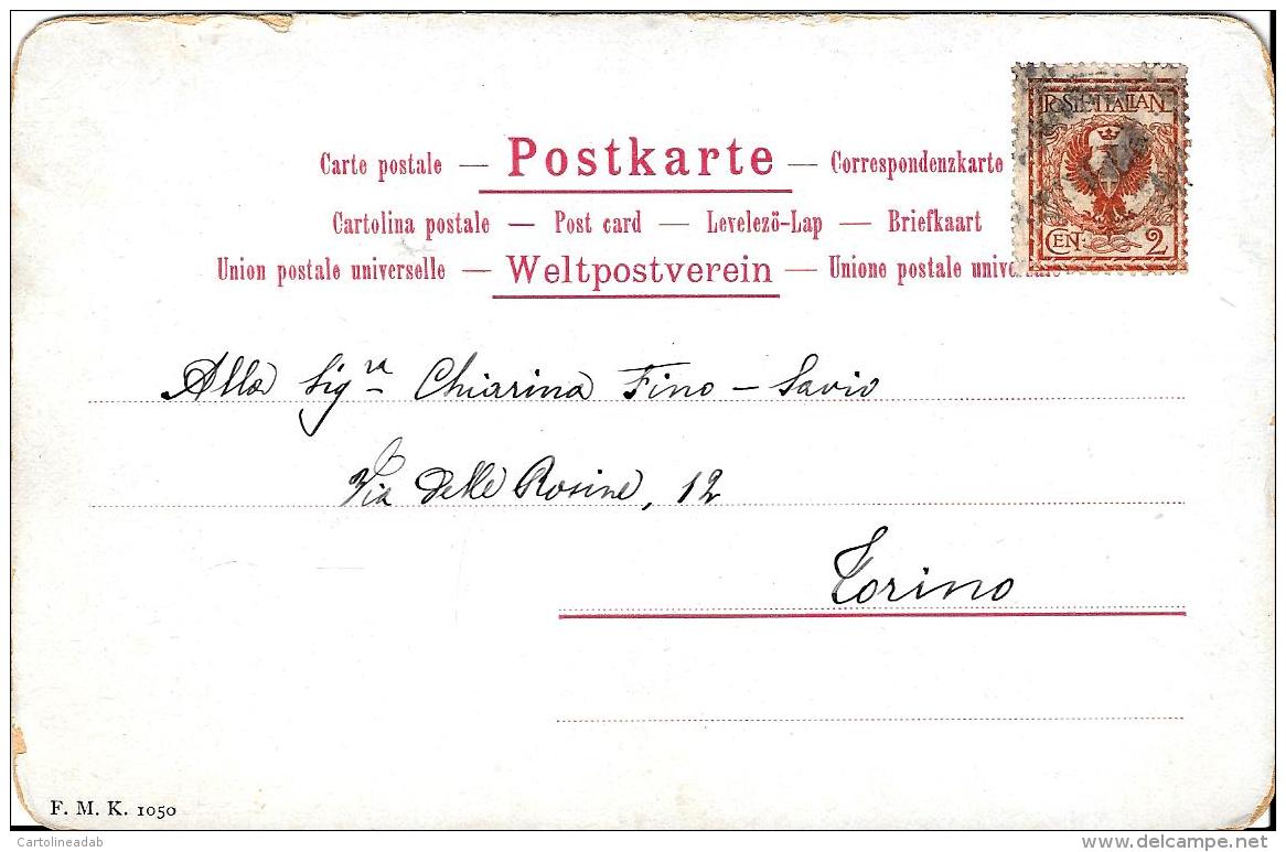 [DC11648] CPA - CALCIO - LAGO DI MONTAGNA CON BAECA - Viaggiata - Old Postcard - Altri & Non Classificati