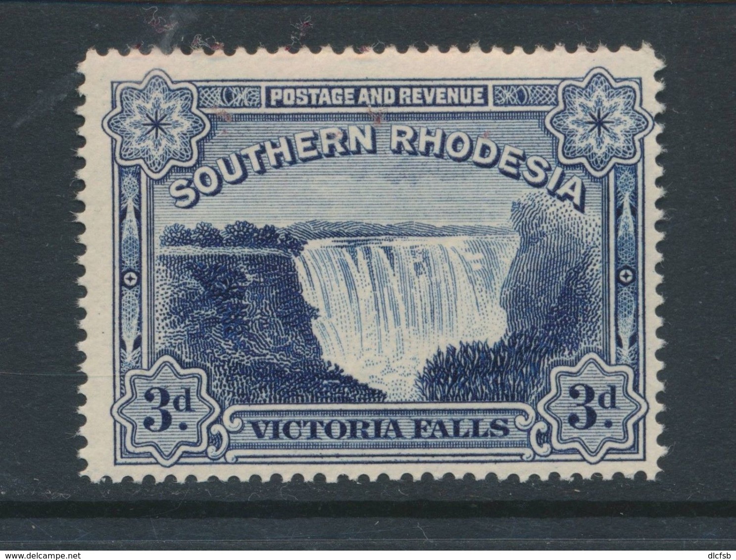 SOUTHERN RHODESIA, 1935 3d Falls P14 MNH, SG35b (E) - Zuid-Rhodesië (...-1964)