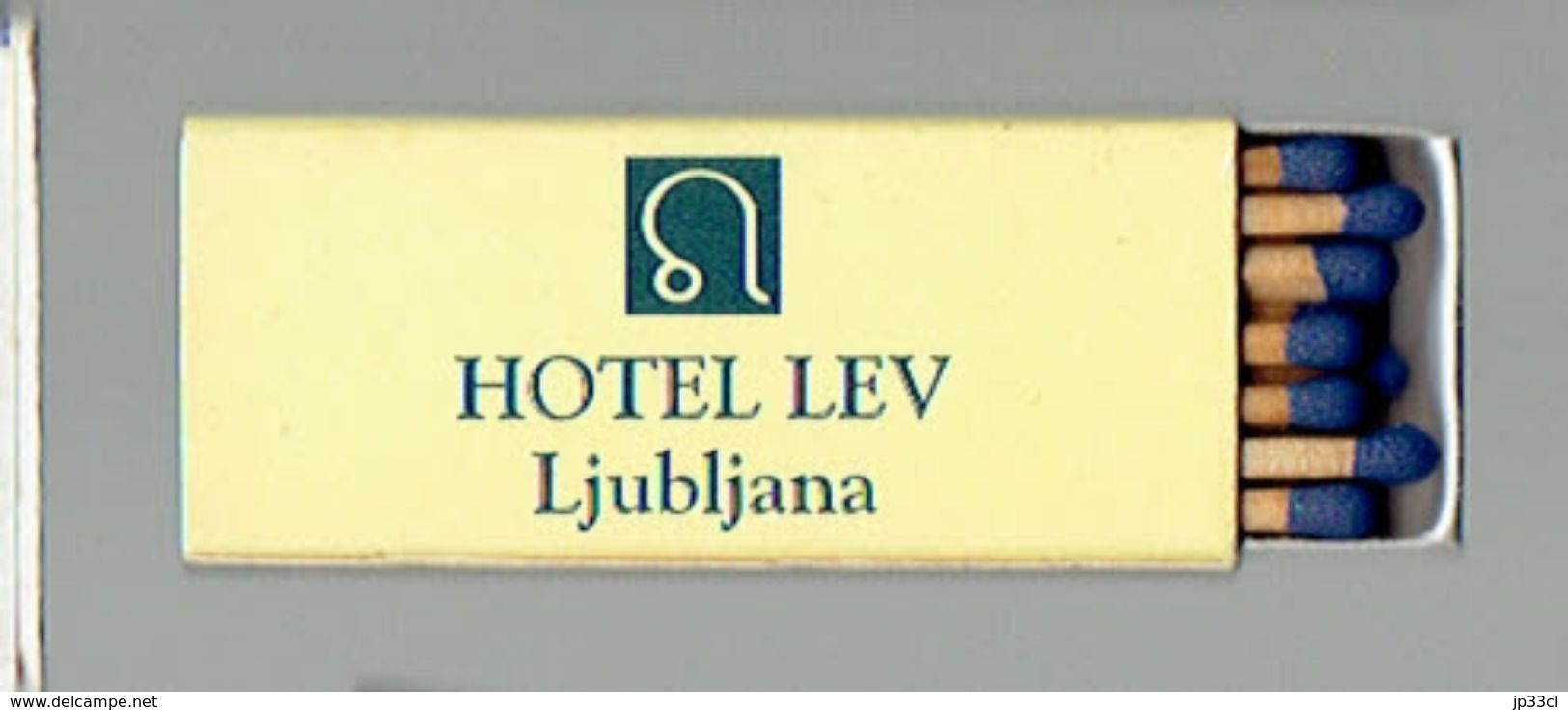 Petite Boîte D'allumettes Hôtel Lev Ljubljana - Boites D'allumettes