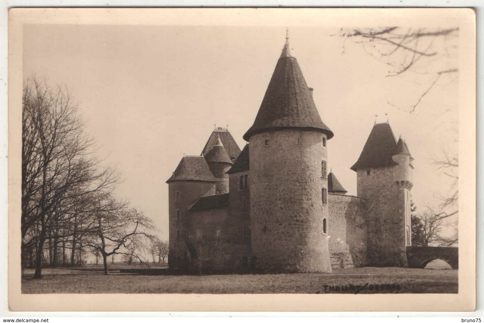 03 - Saint-Pourçain-sur-Besbre - Carte Photo - Château De Thoury - Other & Unclassified