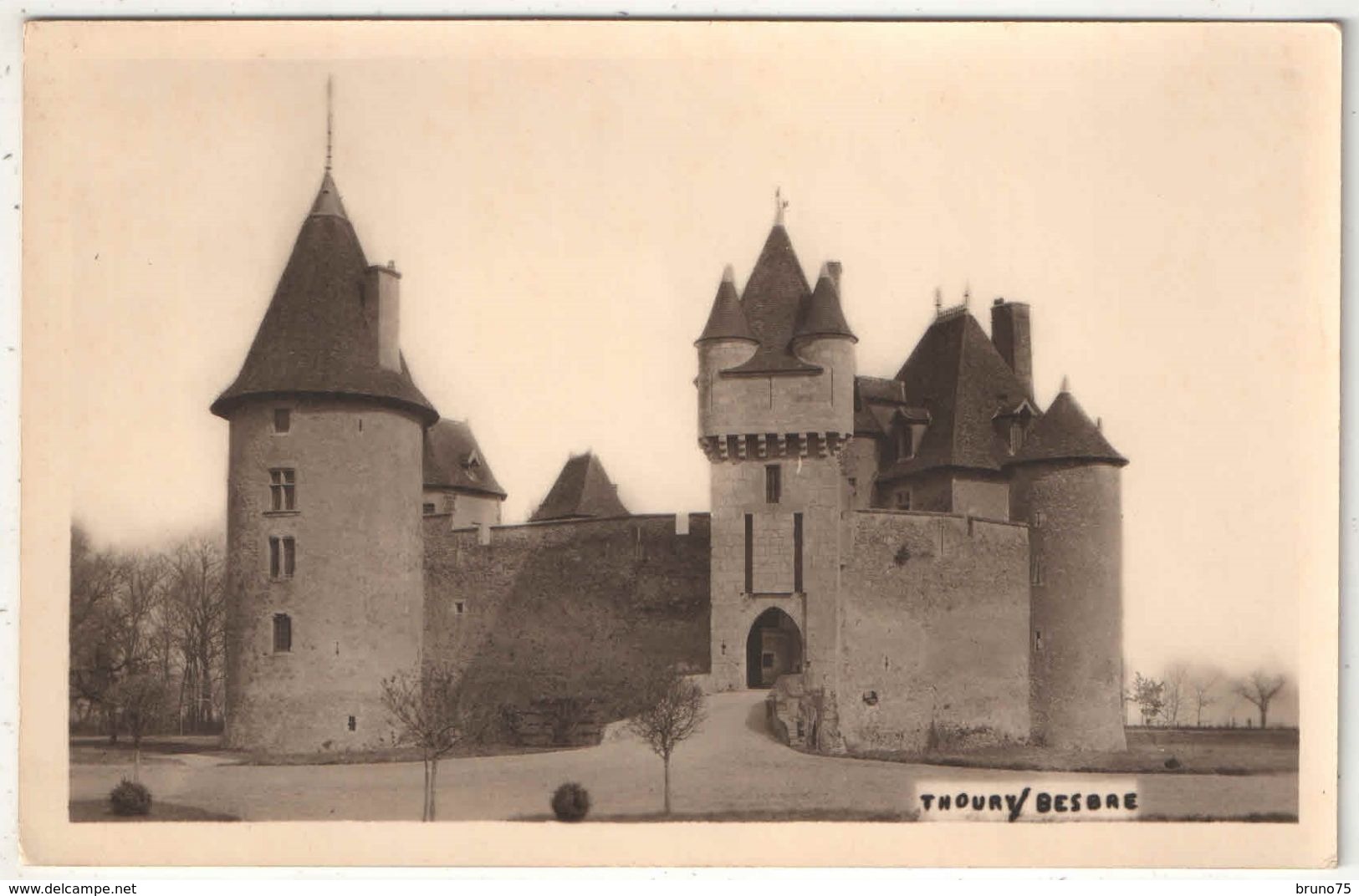 03 - Saint-Pourçain-sur-Besbre - Carte Photo - Château De Thoury - Autres & Non Classés