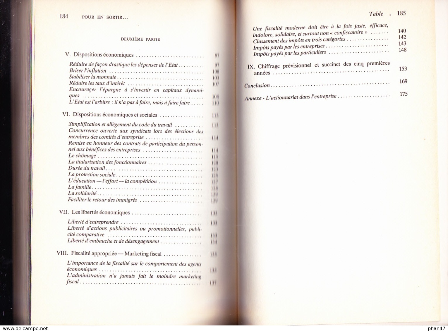 POUR EN SORTIR Par Emile VERON (PDG De Majorette), Livre Dédicacé Par L'auteur. Ed. Albin Michel 1984 - Livres Dédicacés