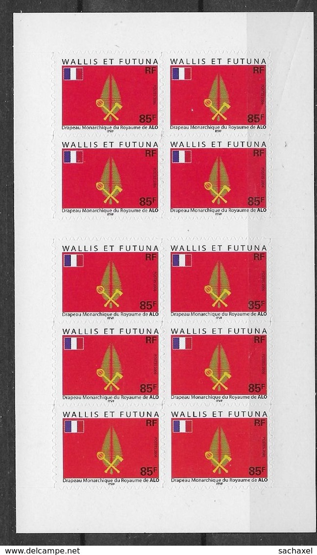 2006 Wallis Et Futuna N° C 652 Nf**.MNH . Tradition. Drapeau Du Royaume D'alo - Cuadernillos