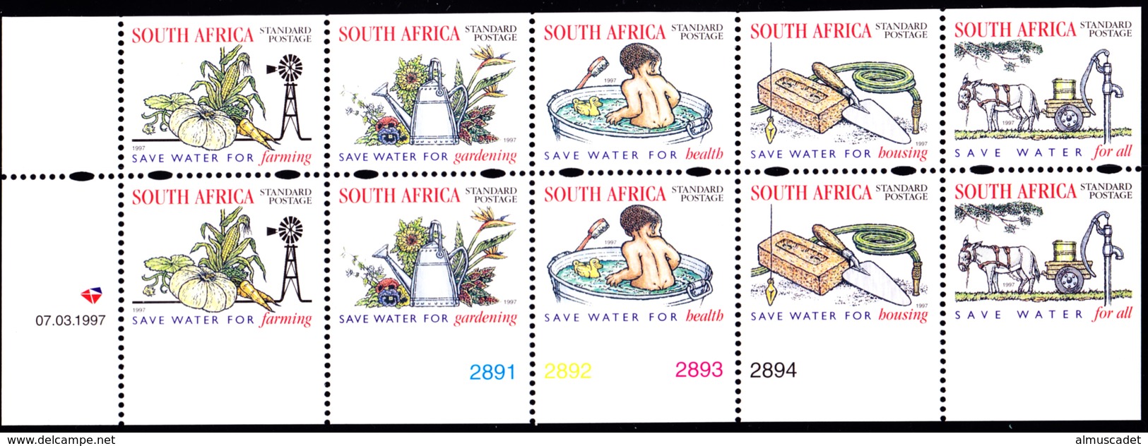 SOUTH AFRICA Carnets - Markenheftchen
