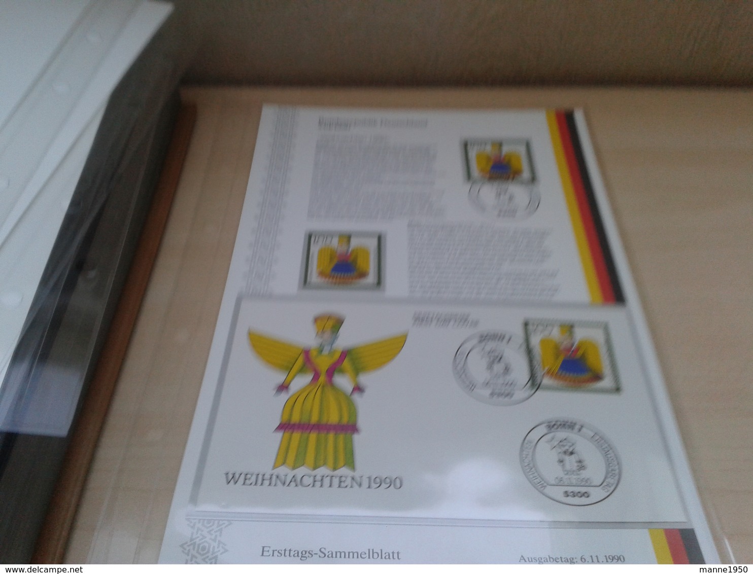 BRD Ersttagsblätter Sammlung Jahrgang 1990 Marken Postfrisch, Gestempelt Und Auf FDC - Sammlungen (im Alben)