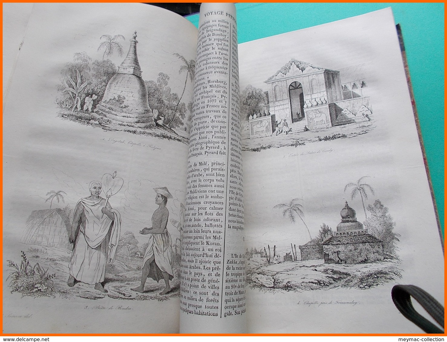 1834 VOYAGE PITTORESQUE AUTOUR DU MONDE DUMONT D'URVILLE TENRE PARIS 2 TOMES cartes illustrations beaux exemplaires