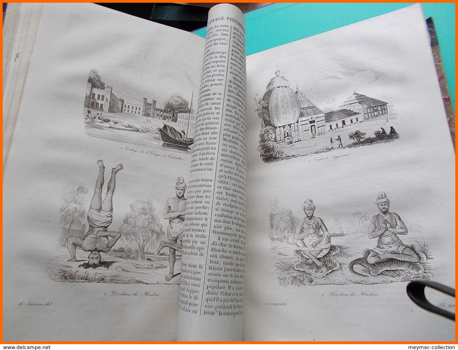 1834 VOYAGE PITTORESQUE AUTOUR DU MONDE DUMONT D'URVILLE TENRE PARIS 2 TOMES cartes illustrations beaux exemplaires