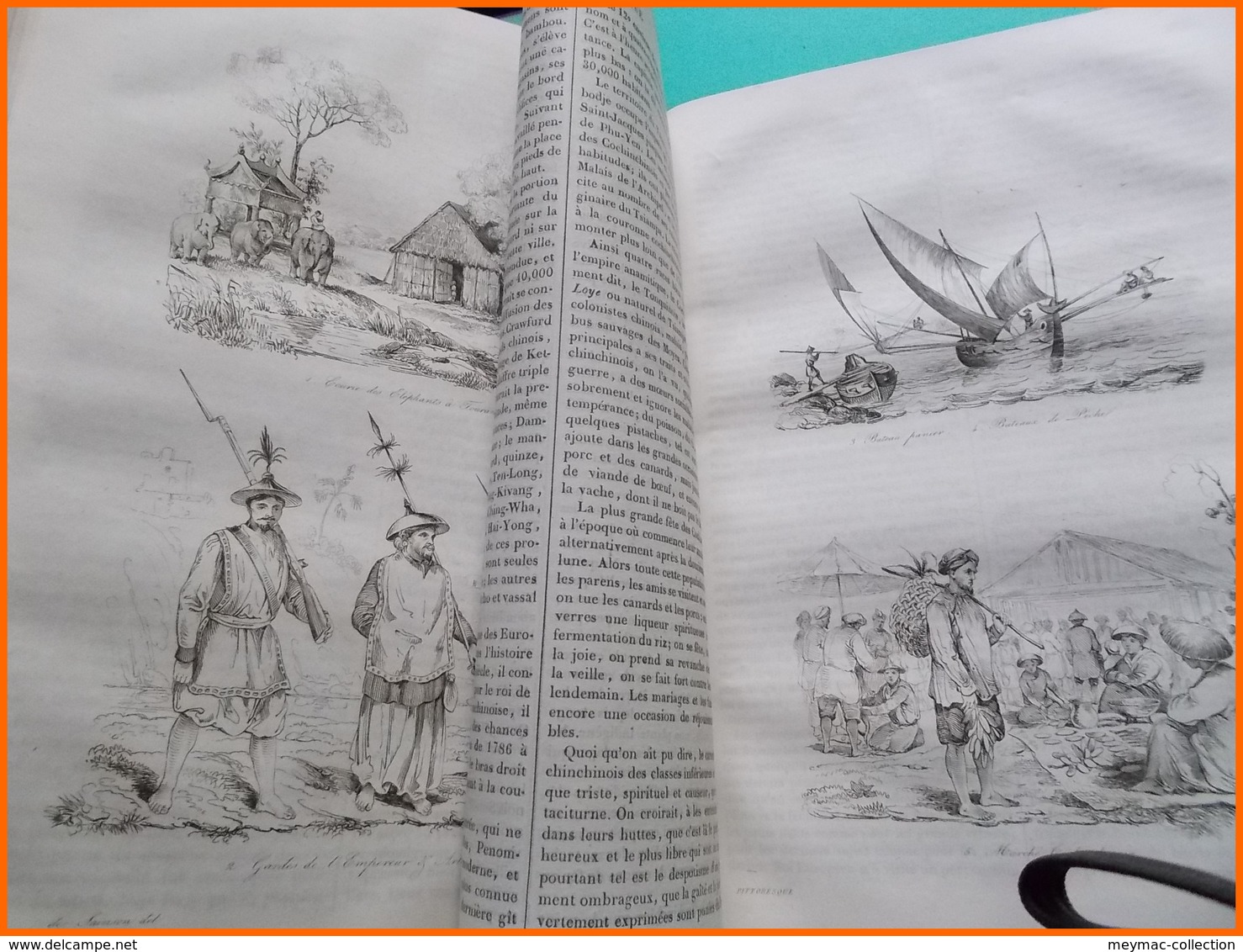 1834 VOYAGE PITTORESQUE AUTOUR DU MONDE DUMONT D'URVILLE TENRE PARIS 2 TOMES cartes illustrations beaux exemplaires