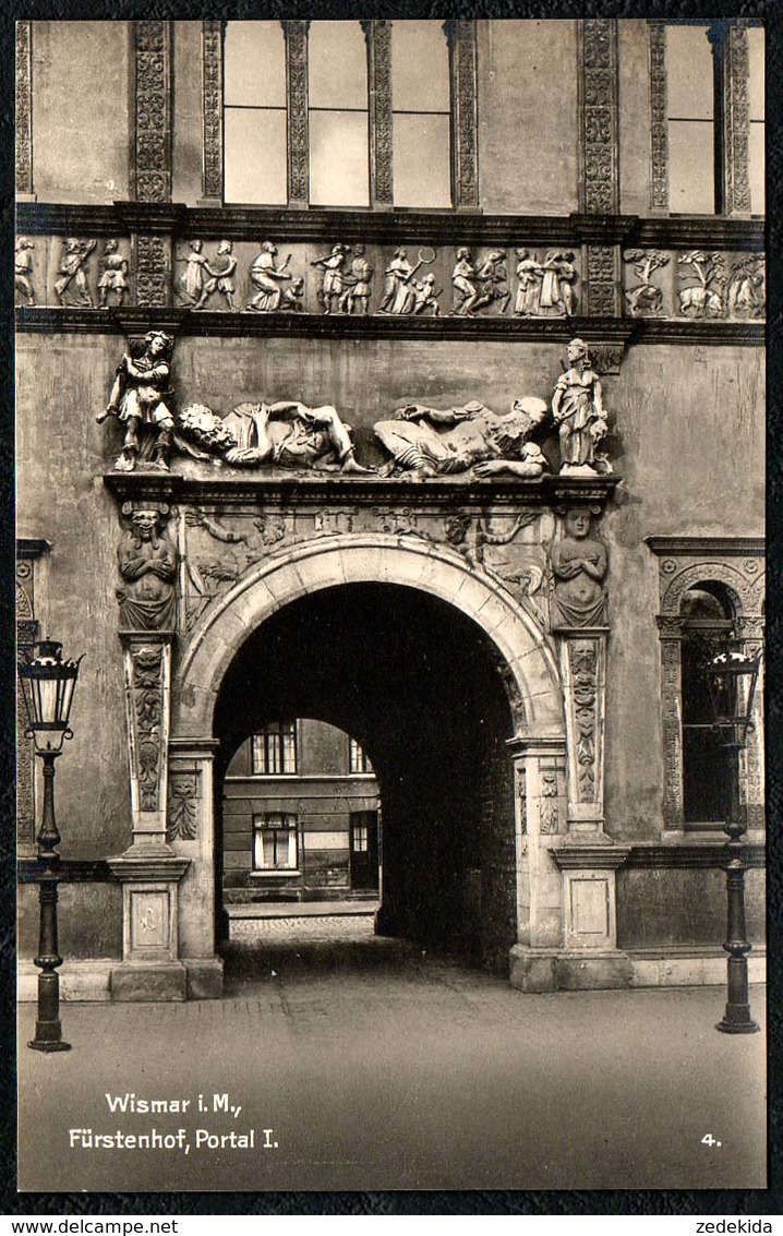 B1590 - Wismar - Fürstenhof Portal - Trinks & Co Leipzig TOP - Wismar