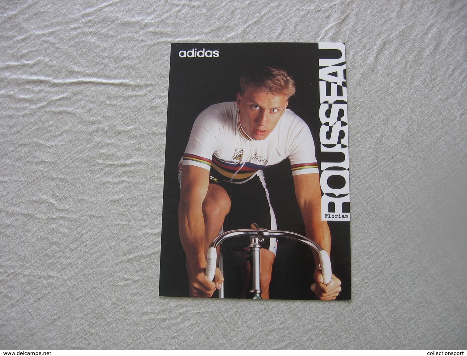 Cyclisme - Autographe - Carte Signée Florian Rousseau - Ciclismo