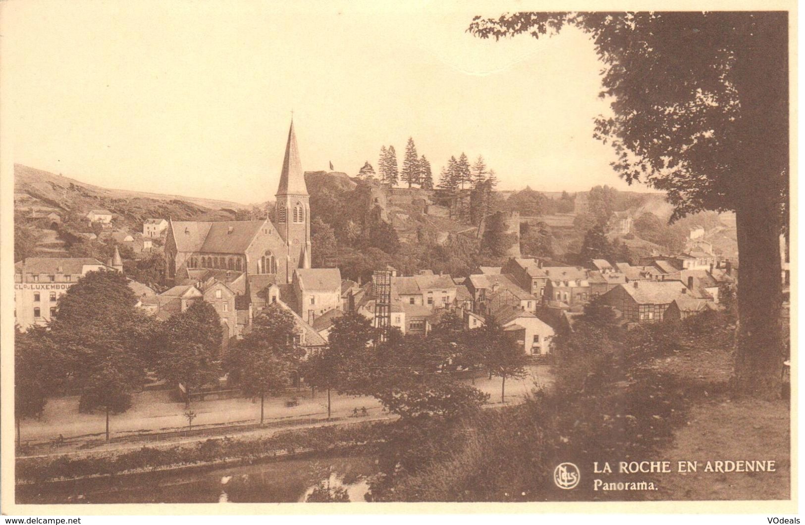 La Roche En Ardenne - CPA - Panorama - La-Roche-en-Ardenne