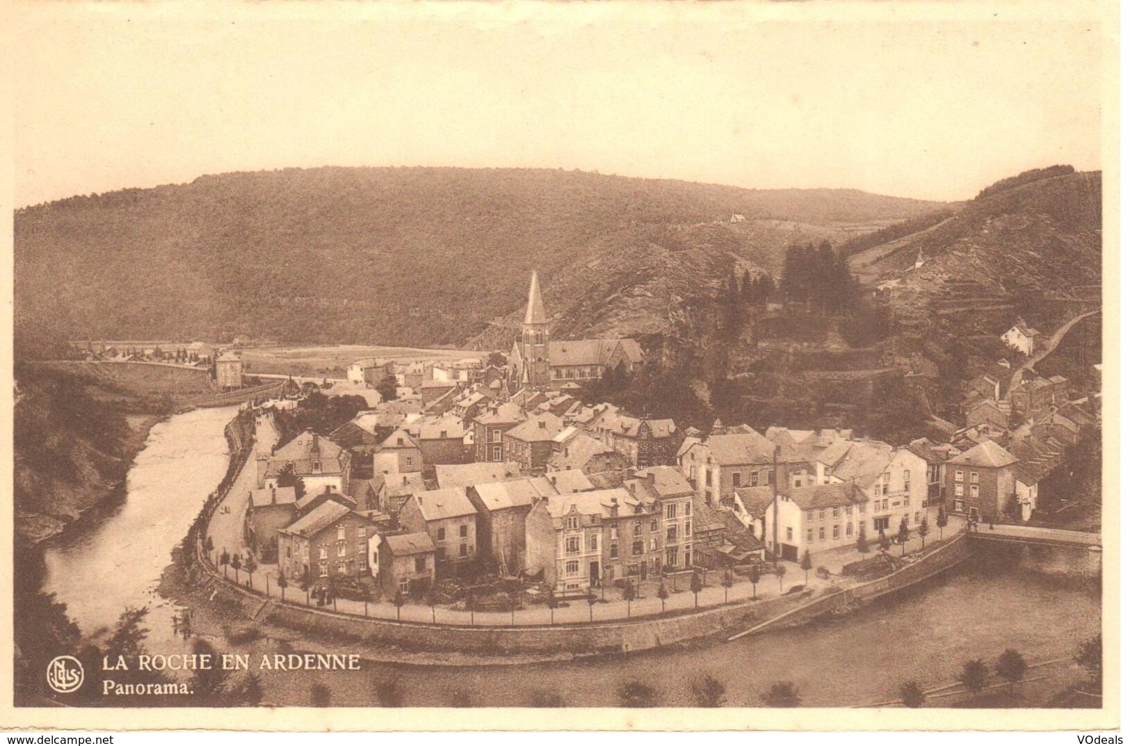 La Roche En Ardenne - CPA - Panorama - La-Roche-en-Ardenne