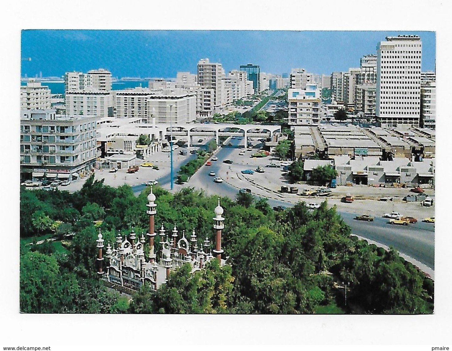 CPM Abu Dhabi An Aerial View Of Sheikh Khalifa Street UAE (N°2) - Emirats Arabes Unis