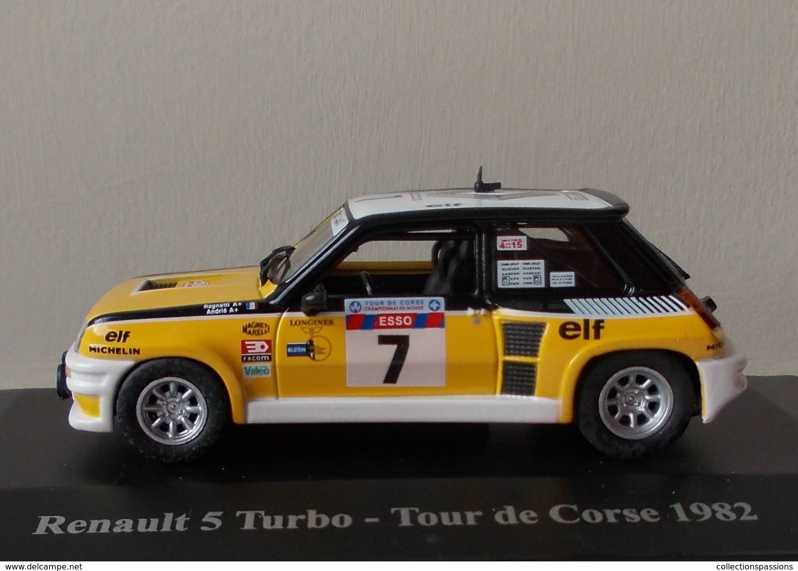 RENAULT 5 TURBO. Rallye Tour De Corse 1982 - Rally