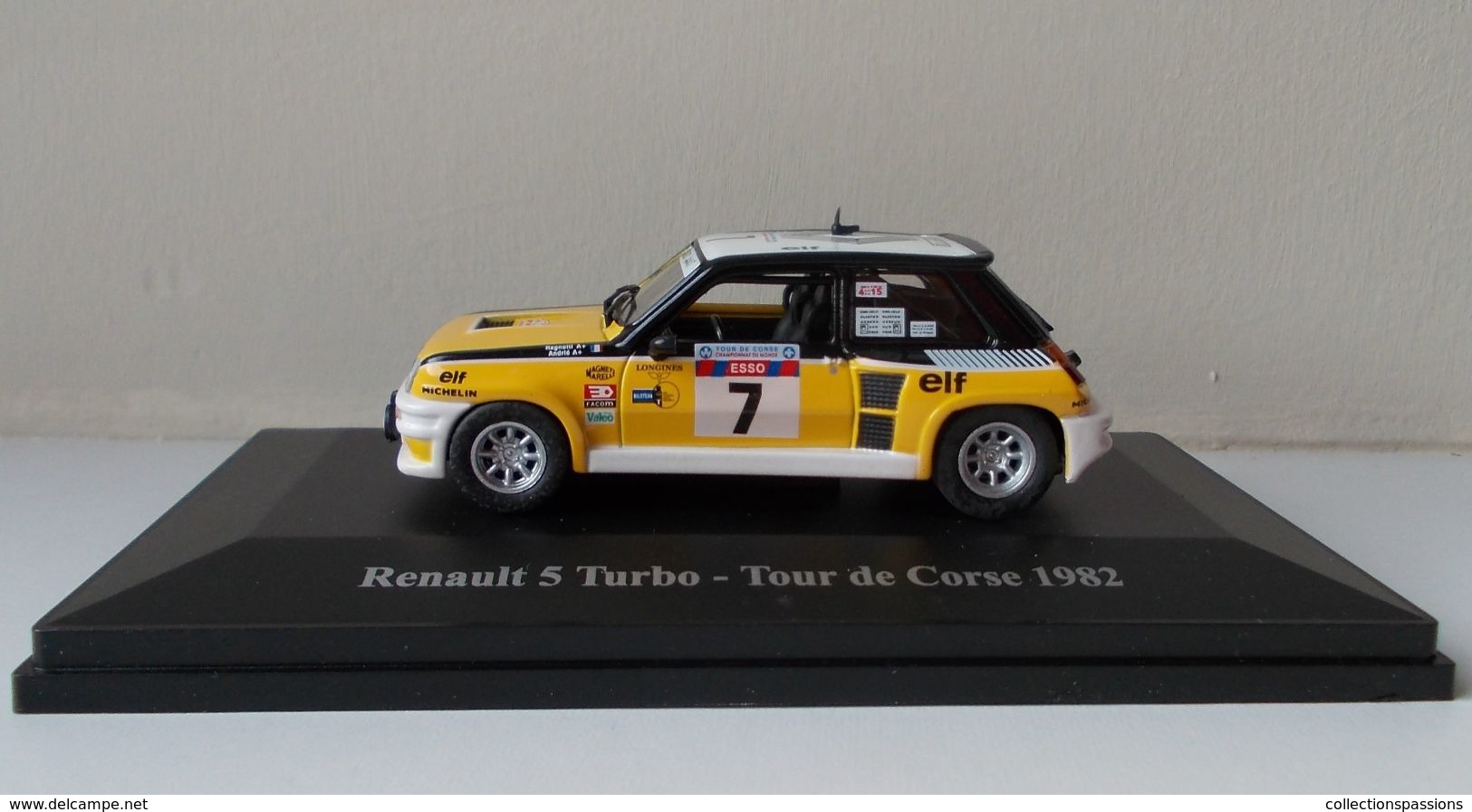 RENAULT 5 TURBO. Rallye Tour De Corse 1982 - Rally