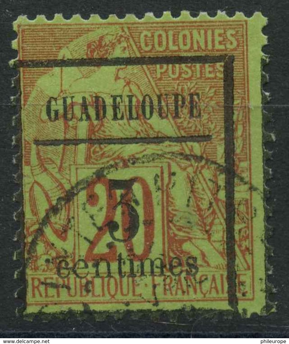 Guadeloupe (1884) N 3 (o) - Oblitérés