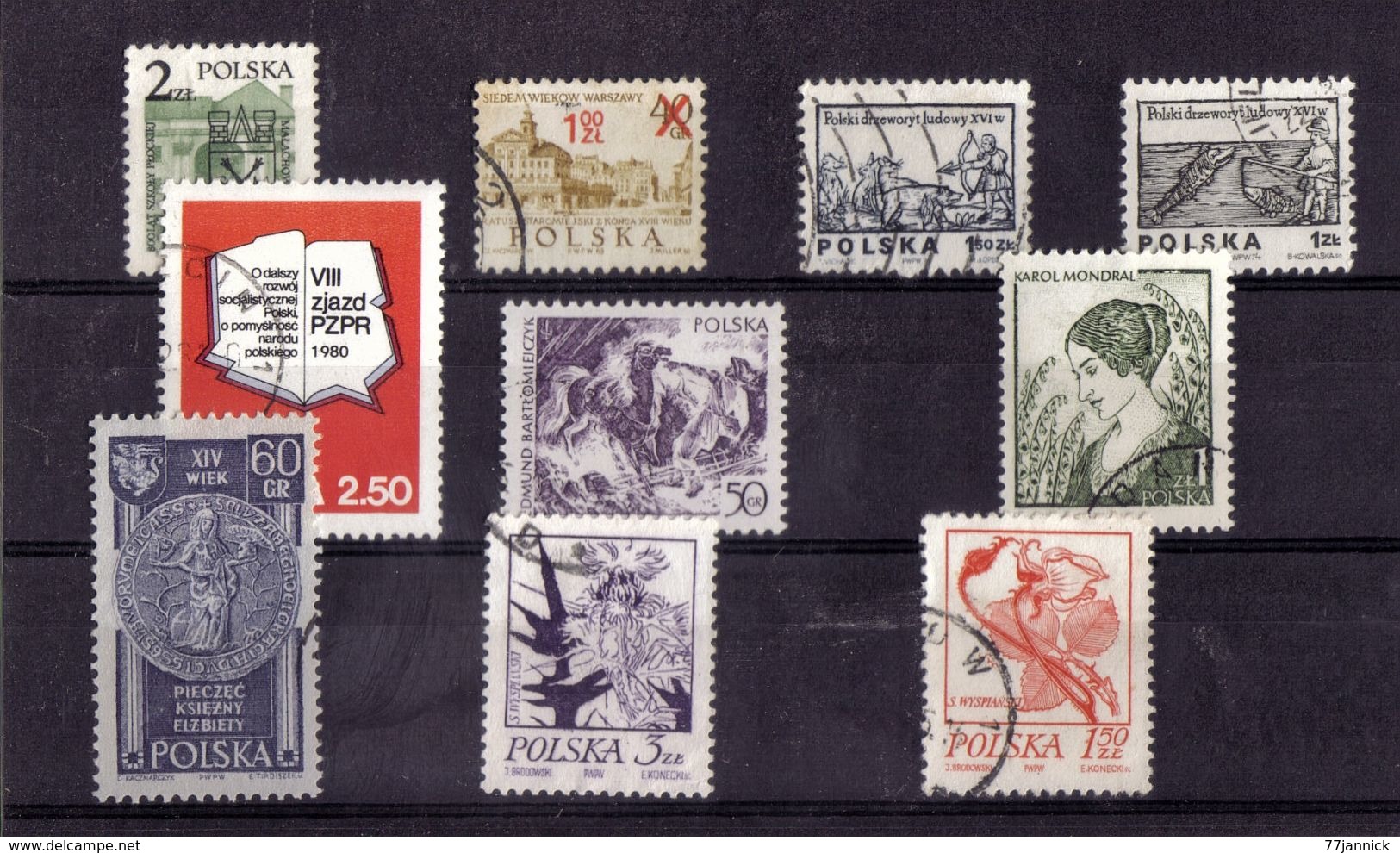 LOT DE TIMBRES OBLITERE - Sammlungen