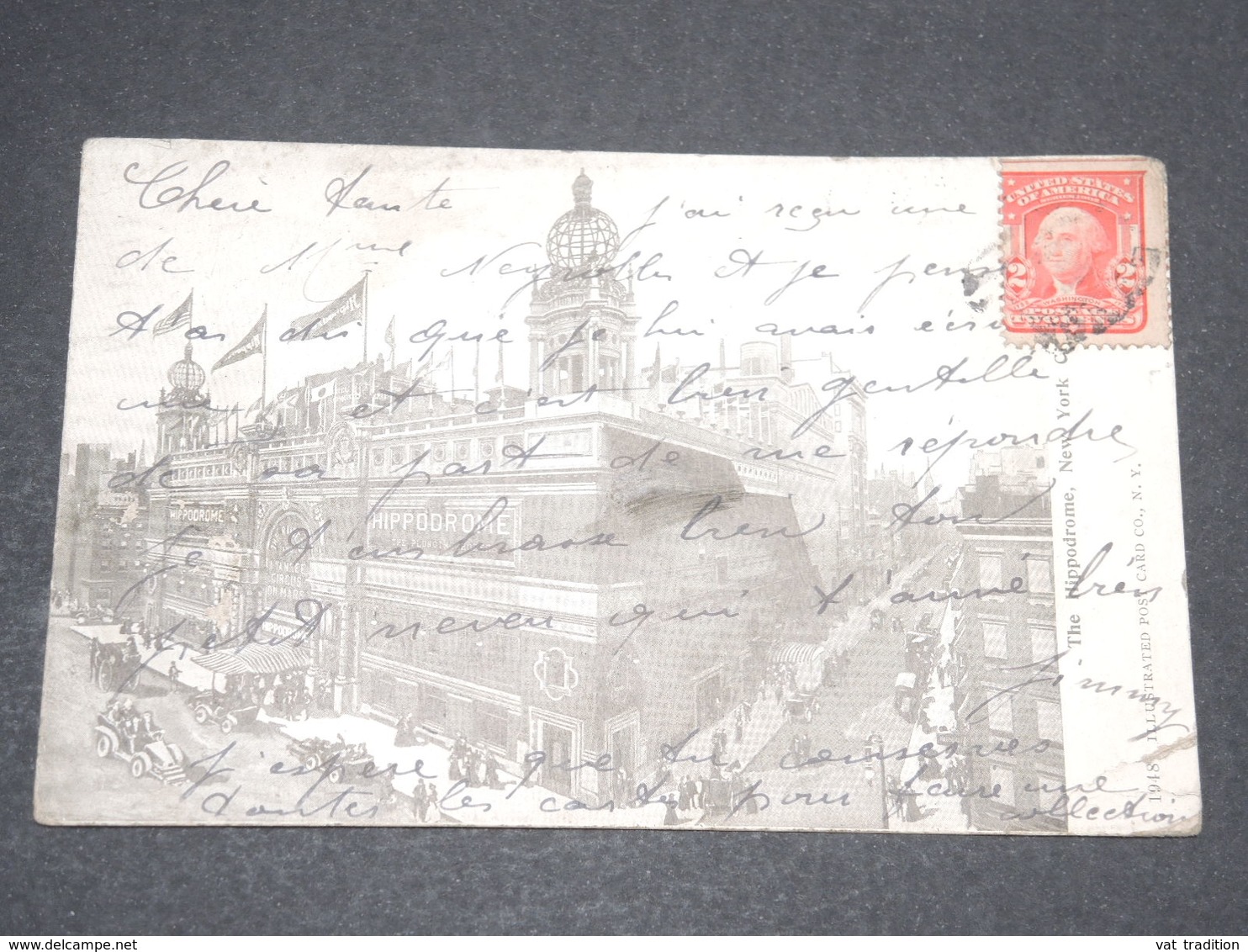 ETATS UNIS - Carte Postale De New York , L 'Hippodrome  , Voyagé En 1907 - L 13925 - Autres & Non Classés